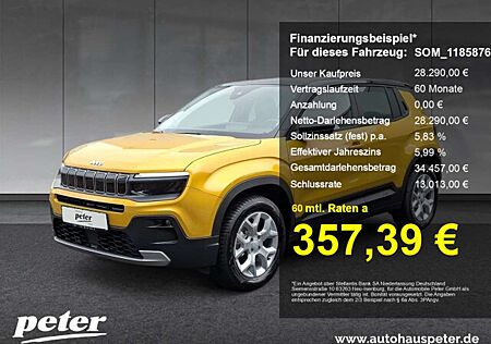Jeep Avenger e-Hybrid MY25 Altitude 1.2l T3 48V FWD