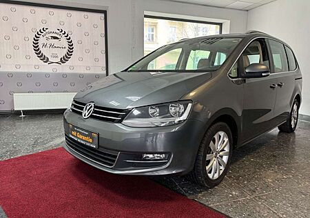 VW Sharan Volkswagen Highline BMT NAVI LEDER SITZHEIZUNG PDC