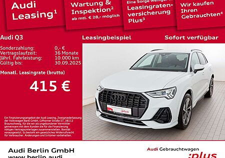 Audi Q3 S line 35 TFSI S tr. AHK LED NAVI VIRTUAL