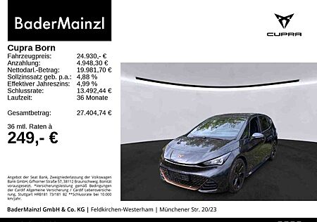 Cupra Born gebraucht kaufen Cupra Born 58kWh (62kWh) WäPu Kamera LED SHZ Navi ACC