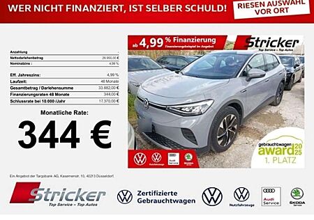 VW ID.4 Volkswagen Pro Performance 150/77 344,-ohne Anzahlung Navi A