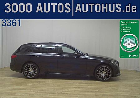 Mercedes-Benz C 400 T 4M AMG Line COMAND LED Pano HuD Burm.