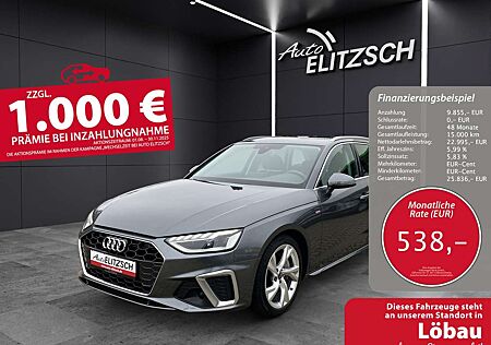 Audi A4 Avant 40 TFSI S-tronic S-line LED Navi AVC ACC ...