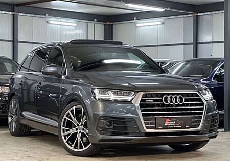 Audi Q7 S LINE*7SITZ*PANO*HUD*NGHTV*SFT*AHK*360*BOSE