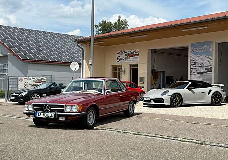 Mercedes-Benz 450 SLC 4.5 V8 Autom. Elektr. SSD + FH. History