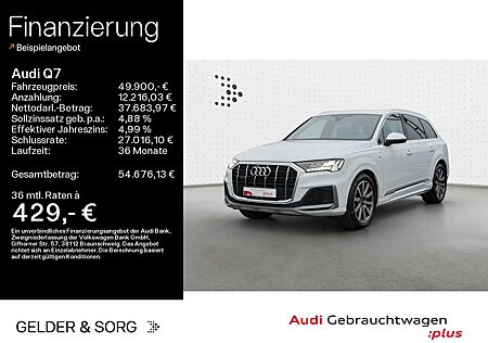 Audi Q7 55 TFSI qu. S line Air*AHK*Matrix*HuD*Virtual