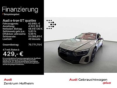 Audi e-tron GT e-tron GT qu 440 kW*Air*B&O*HUD*Pano*Laser*Virtu