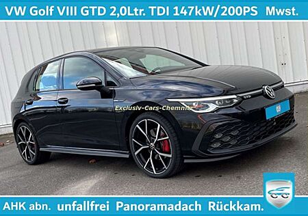 VW Golf Volkswagen GTD VIII Schiebedach Navi ACC AHK Dig Cockp
