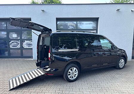 VW Caddy Volkswagen Maxi DSG Behindertengerecht Rollstuhlrampe 5+1