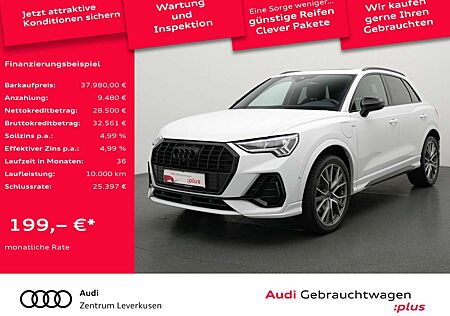 Audi Q3 e S line PANO SONOS AHK NAVI ACC LEDER VIR