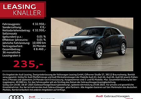 Audi Q2 35 TDI NAVI ACC Optik-schwarz Kamera Advanced