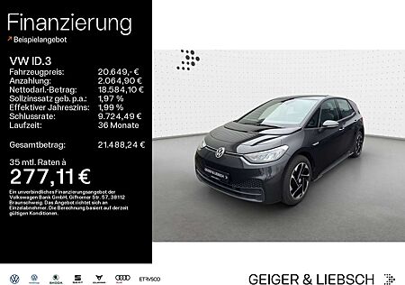 VW ID.3 Volkswagen Pro Performance LED*WÄRMEPUMPE*NAVI*AHK*18Z