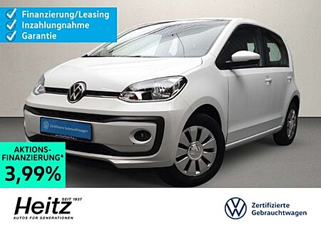 VW Up Volkswagen ! 1.0 5-Türer Klima SHZ PDC Rückfahrkam Tempom