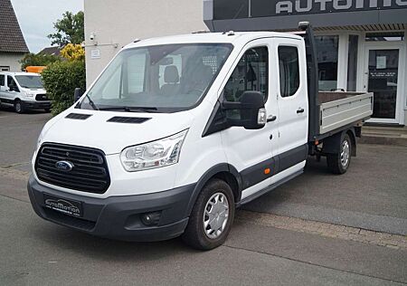 Ford Transit Pritsche 350 L3DoKa*7-Sitzer*Leder*Klima