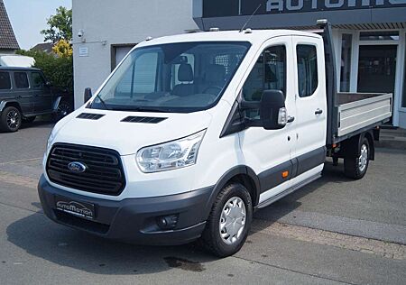 Ford Transit Pritsche 350 L3DoKa*7-Sitzer*Leder*Klima