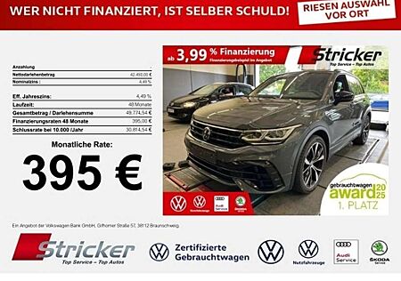 VW Tiguan Volkswagen R 2.0TSI 395,-ohne Anzahlung AHK Pano H&K Leder