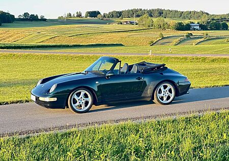 Porsche 993 Carrera 2 Cabrio*Classic Grün*Sportsitze*6Gg