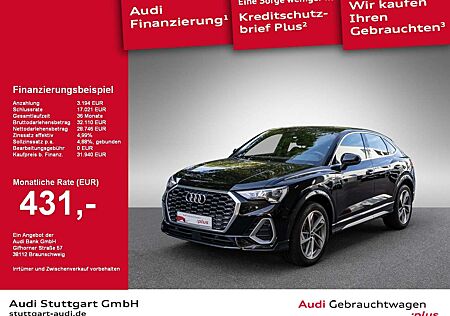 Audi Q3 Sportback 40 TFSI qu S line LED Keyless virtCo