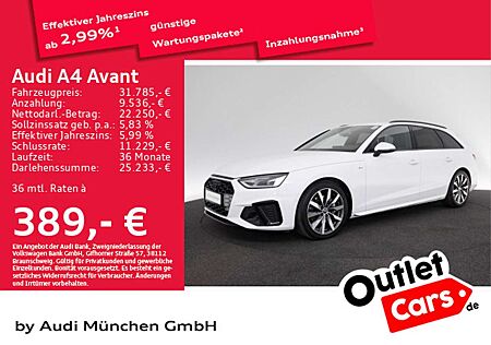Audi A4 40 TDI S tronic S line ACC/AHK/Massage/