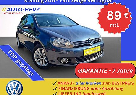 VW Golf Volkswagen VI Style *KLIMAAUTO.-PDC-SITZHEIZ.-LEDER*