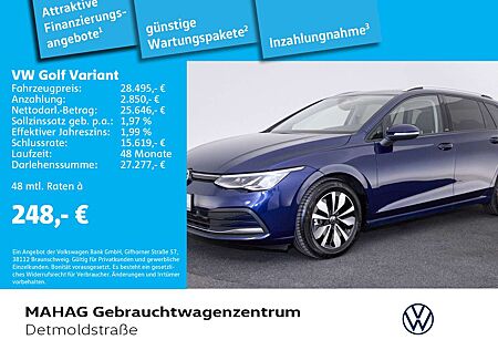 VW Golf Variant Volkswagen Golf VIII Variant 1.5 eTSI MOVE MildHybrid AHK N