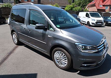 VW Caddy Volkswagen PKW Highline BMT#Automatik#Leder #AHK#LED