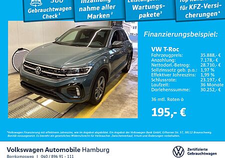 VW T-Roc Volkswagen 1.5 TSI R-Line DSG Rückfahrkamera ACC IQ-L