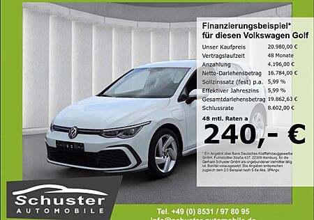VW Golf Volkswagen VIII GTE Hybrid*LED Navi VKZ-Erk SHZ PDCv+h