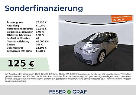 VW ID.3 Volkswagen Pure Performance 55kWh NAVI LED APP