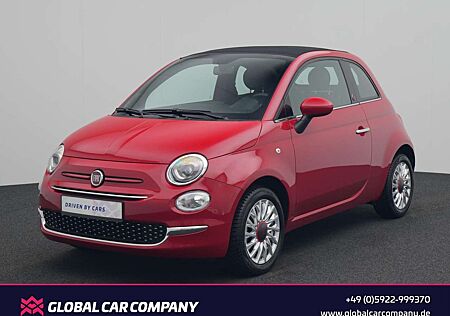 Fiat 500C 500 Cabrio Red KLIMA,APP,DAB,TEMPO,PDC,ALLWETTER