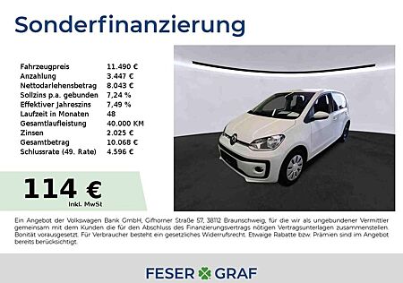 VW Up Volkswagen ! move ! 1.0 48KW 4-Türig Kamera Sitzheizung