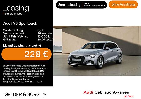 Audi A3 30 TDI Sound*Virtual*EPH*GRA*LED