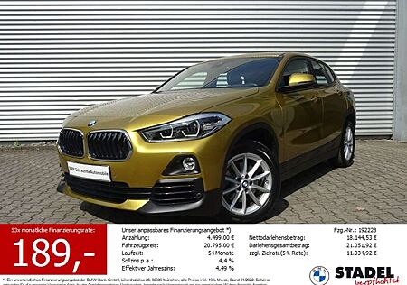 BMW X2 sDrive18i Advantage LED Navi Parkassist SH LM