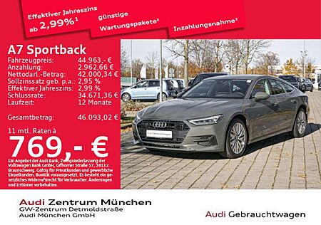 Audi A7 45 TFSI S tronic ACC/Navi/LED/Leder