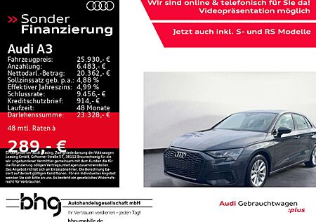 Audi A3 35 TDI Sportback S tronic