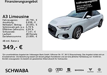 Audi A3 advanced S line 35 TDI *NAVI*LED*19