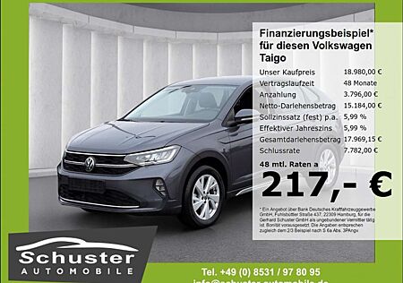 VW Taigo Volkswagen Life 1.0TSI*ACC LED Navi digCockp VKZ-Erk