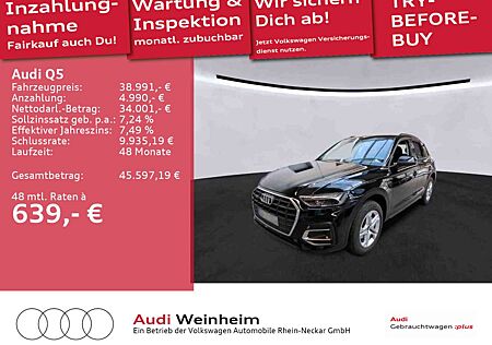 Audi Q5 40 TDI quattro AHK Kamera LED Stronic Navi uv