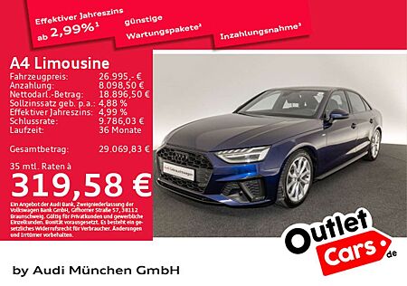Audi A4 35 TFSI S tronic S line competition