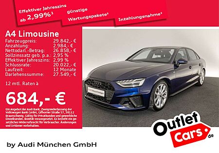 Audi A4 35 TFSI S tronic S line competition