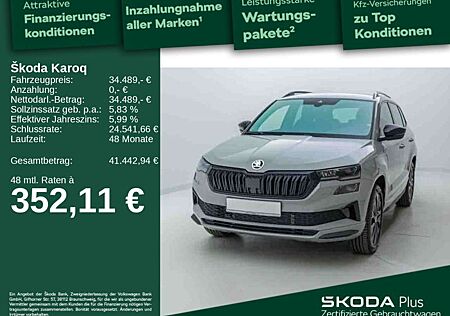 Skoda Karoq Sportline 2,0 TSI 4x4*Matrix*Kessy*PDC