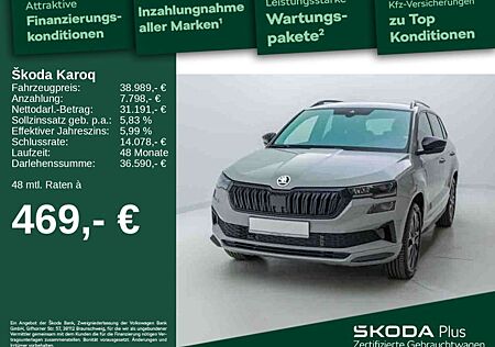 Skoda Karoq Sportline 2,0 TSI 4x4*Matrix*Kessy*PDC
