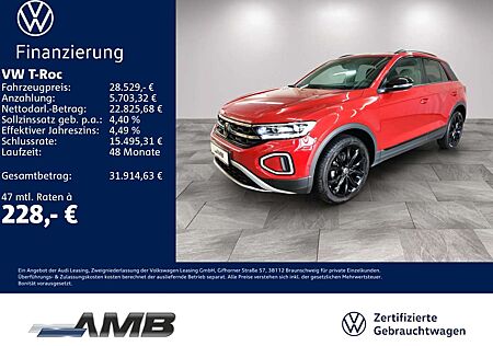 VW T-Roc Volkswagen Style 2.0 TDI BlackStyle/AHK/Pano/02.29Gar