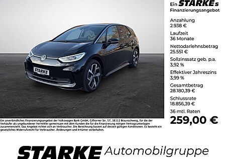 VW ID.3 Volkswagen Pro Performance AHK Wäpu ACC Matrix