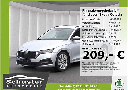 Skoda Octavia Combi iV Hybrid*LED Temp PDC Spurass 18*