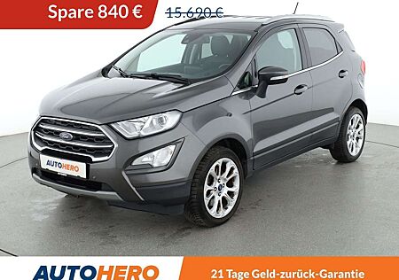 Ford EcoSport 1.0 EcoBoost Titanium*NAVI*TEMPO*CAM*PDC*SHZ*KLIMA
