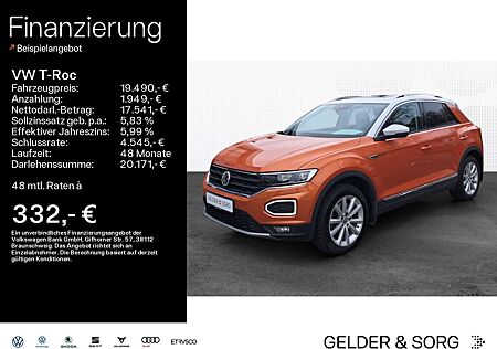 VW T-Roc Volkswagen 2.0 TDI 4x4 Comfortline AHK*LEDER*PANO*NAV