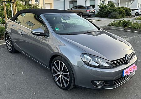 VW Golf Cabriolet Volkswagen Golf VI 1.4TSI 160PS Exclusive BiXenon Tüv 6/26