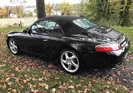 Porsche 996 911+Carrera+Cabrio 2.Hd 6-Gang triple black