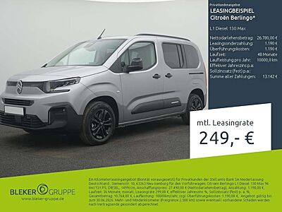 Citroen Berlingo L1 Diesel 130 Max